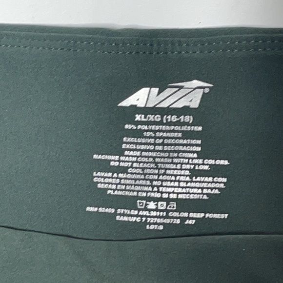 Avia Womens XL 16-18 Legging Pants: Yoga, Running, Workout pants! - Picture 2 of 6